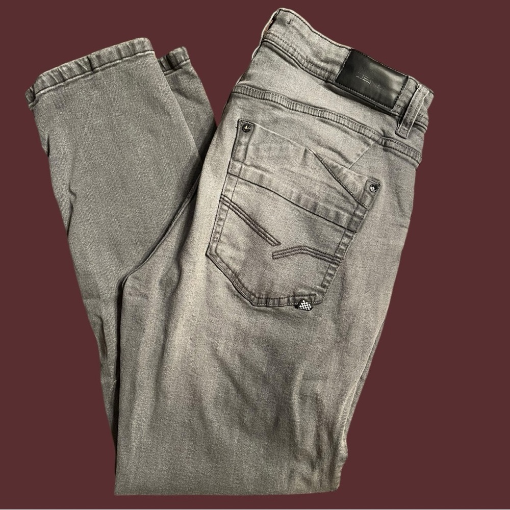 VINTAGE XIOS New York Gray 5 Pocket  Jeans Men’s Sz 34/30